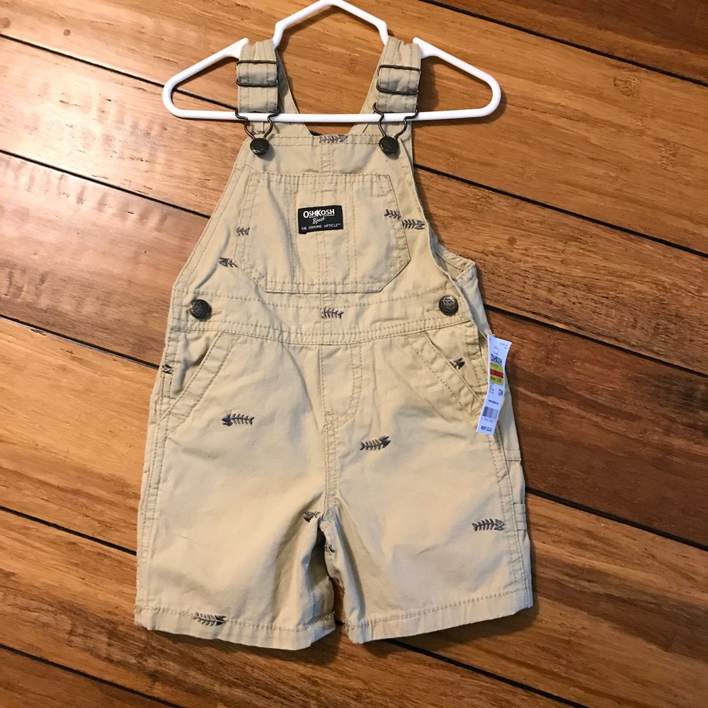 NWT Oshkosh Overalls 12M